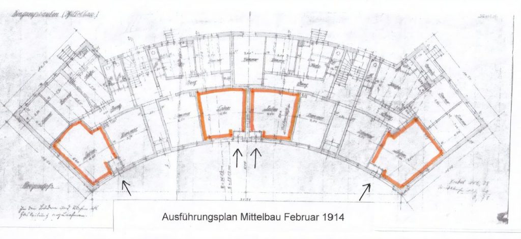 Grundriss Ostendorfplatz 1914